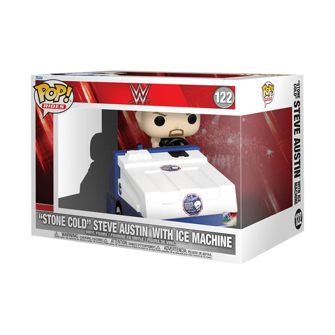Funko Pop! Ride Super Deluxe: WWE 60th Anniversary - Stone Cold Steve Austin with Zamboni Machine