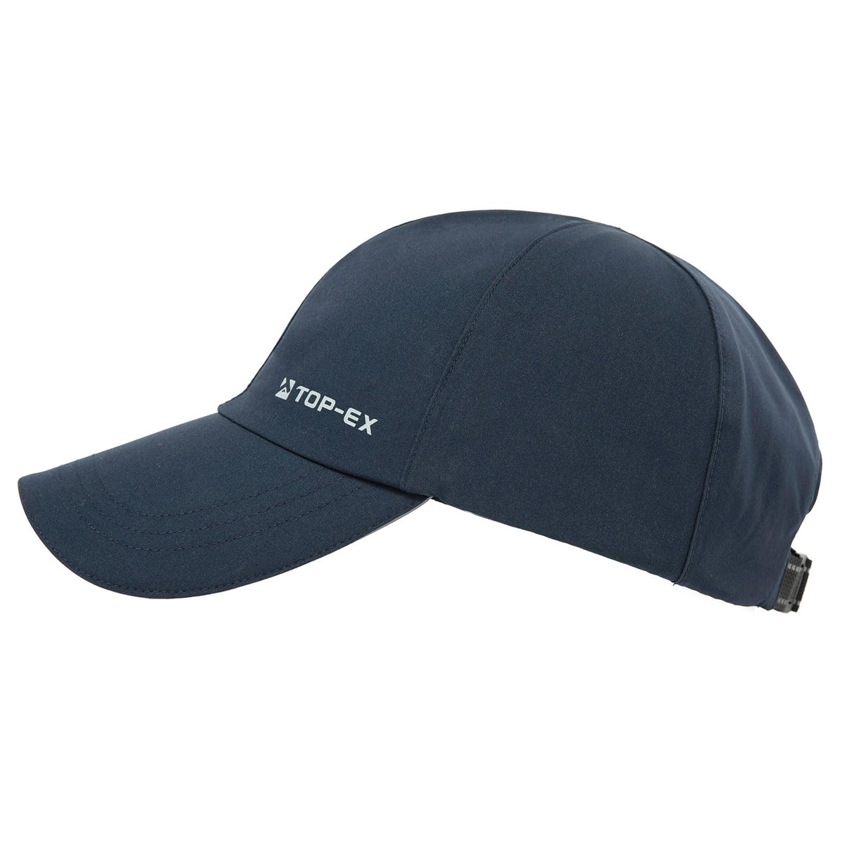 TOP-EX XL/XXL Unisex Waterproof Baseball Cap for Running Golf - Sun Rain All Weather Protection UV Reflective Breathable Outdoor Hat Navy