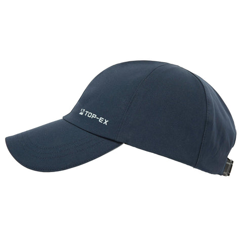 TOP-EX XL/XXL Unisex Waterproof Baseball Cap for Running Golf - Sun Rain All Weather Protection UV Reflective Breathable Outdoor Hat Navy