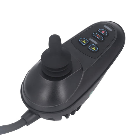 Electric Wheel Chair Controller DC24V 50A Wheelchair Joystick Controller Remote Control Electric Wheelchair Joystick Controller Brush Motor for Electric Wheel Chair