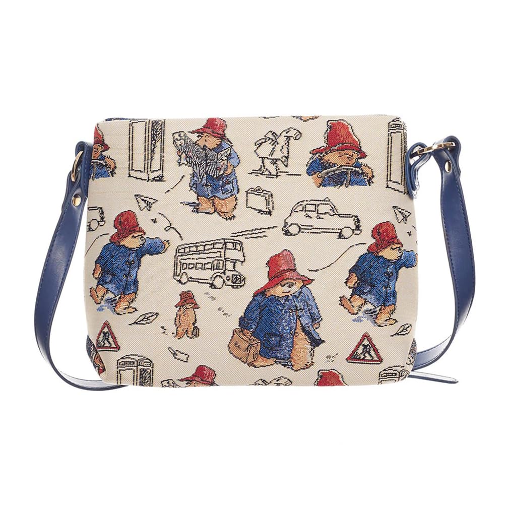 Signare PADDINGTON BEAR Crossbody Bag Shoulder Bag Small Satchel Bag for Woman