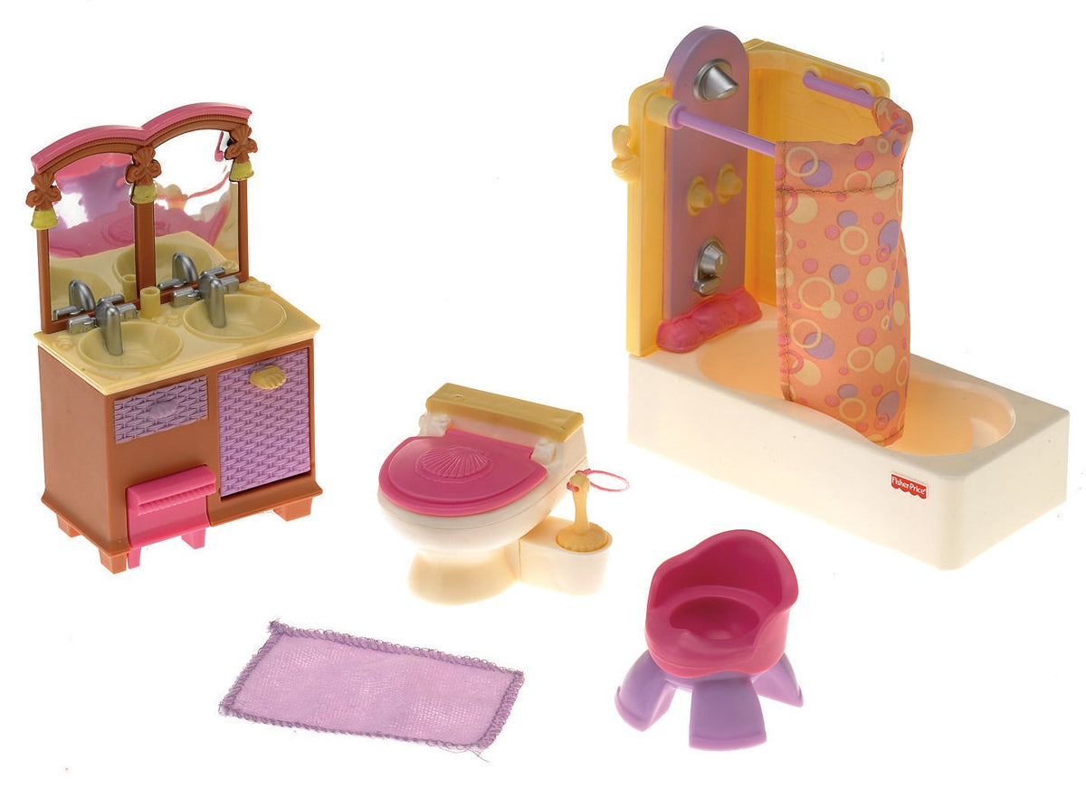 Fisher-Price Loving Family Bathroom Playset