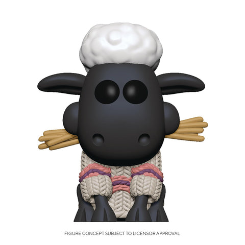 Funko Pop! Animation: Wallace & Gromit - Shaun The Sheep, Multicolor (47695)