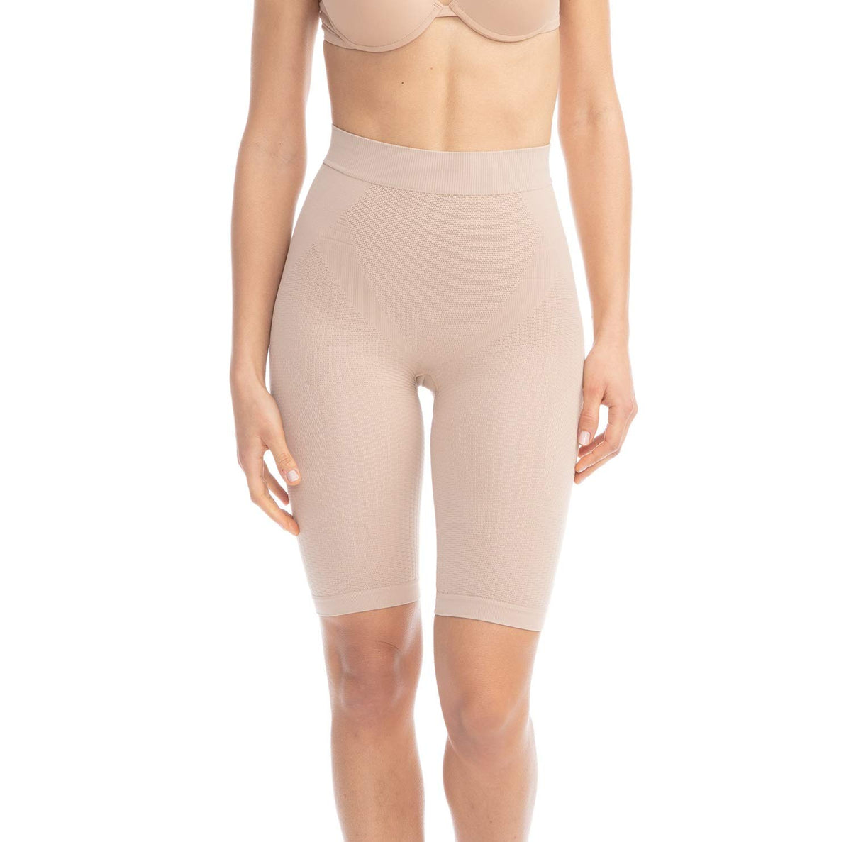 Farmacell 312 (Nude, S/M) Women's Push-up Anti-Cellulite Control Shorts