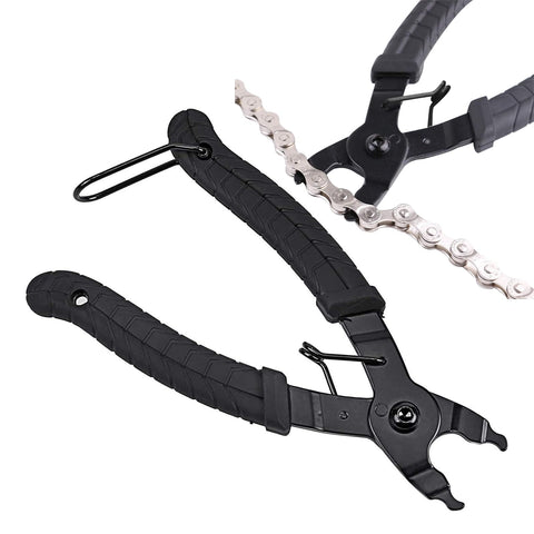 1 Pcs Convenient Bike Chain Plier 2 in 1 Chain Link Removal Tool for Compatible with 7 8 9 10 11 Speed Derailleur Chains Easily Repair Chains Remove Broken Links for Road Bikes Mountain Bikes