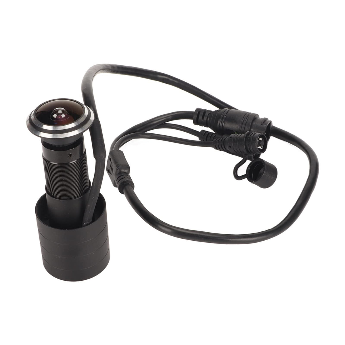 Door Peephole Camera, Door Eye Hole Camera Wide Angle 1920P 4 Million Pixels Drive Free RJ45 Peephole IP Camera for Home Security