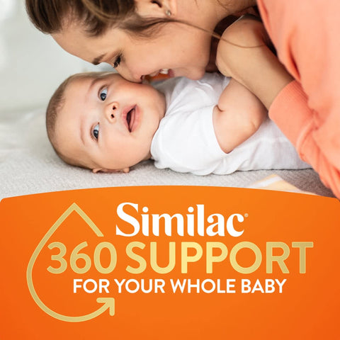 Similac 360 Total Care Sensitive Infant Formula, with 5 HMO Prebiotics for Fussiness & Gas Due to Lactose Sensitivity, Non-GMO, Baby Formula, Ready-to-Feed, 8 Fl Oz, Pack of 24