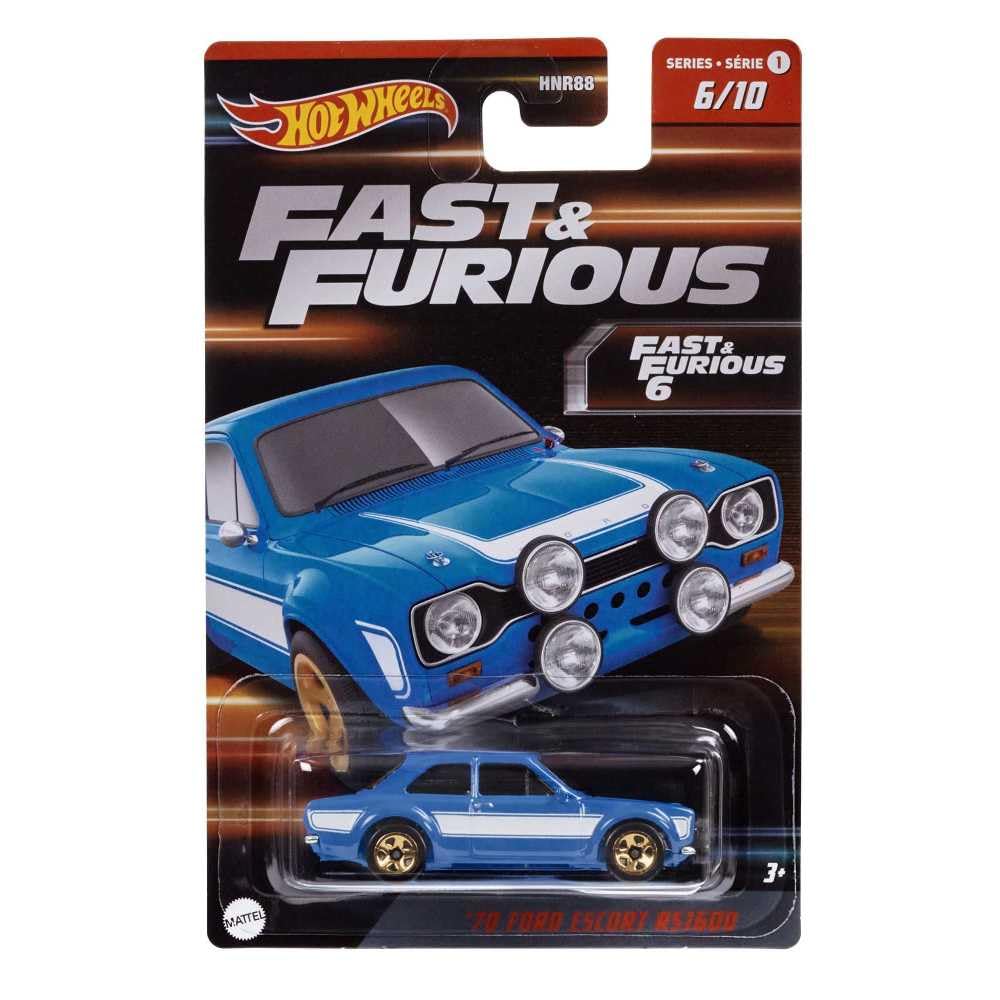 Hot Wheels- Fast & Furious -70 Ford Escort RS1600- Fast & Furious 6 (6/10)