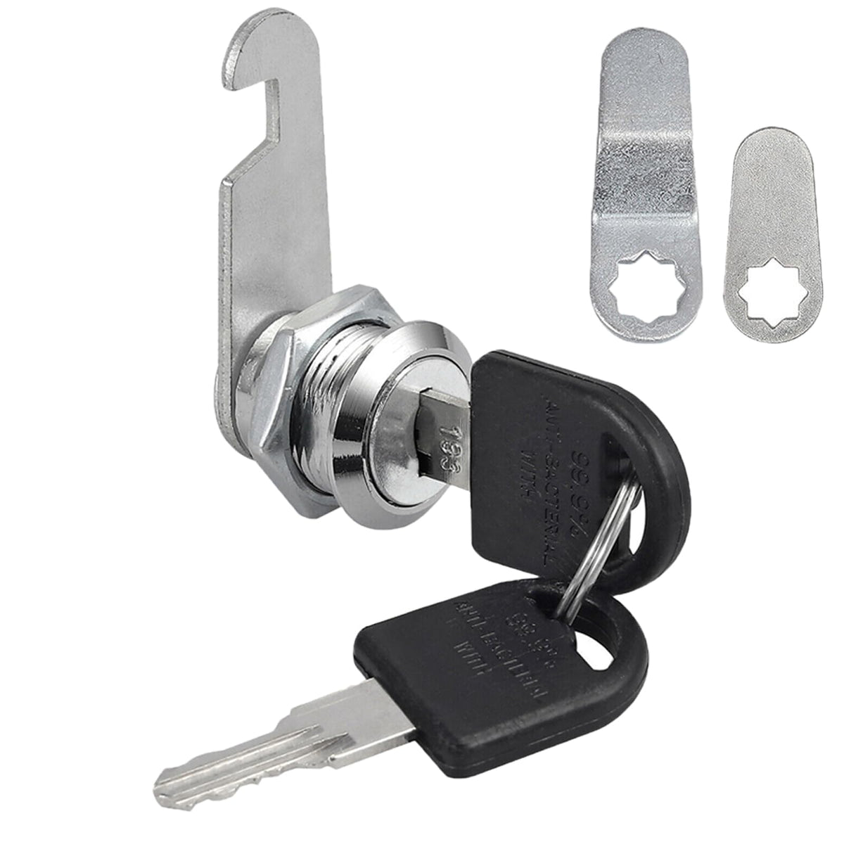 Anhoer 25mm Security Mailbox Lock with Alike Keys Barrel Drawer Cabinet Mail Box Locker Cam Lock Cabinet Drawer Cam Lock for Door Cabinet Cupboard Locker Letter Box Wardrobe