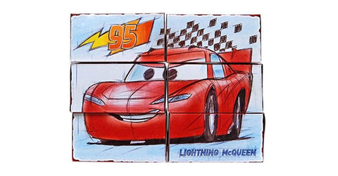 Disney/Pixar Cars 2017 Exclusive Lightning McQueen Die-Cast Car Bundle of 6