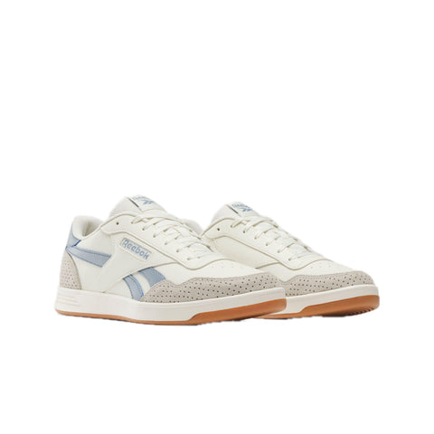 Reebok Unisex Court Advance Sneaker, Chalk/Vintage Blue/Moonstone, 9.5 US Men