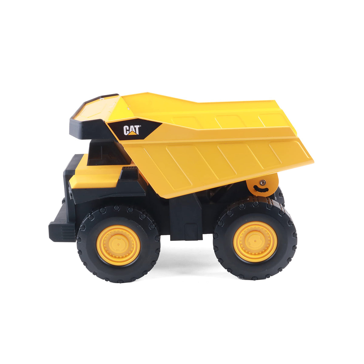 CAT Construction Toys 16" Steel Dump Truck Toy for Kids Ages 3+ Real Working Dump Bin w/ Sturdy Steel & Plastic Construction by Cat Construction