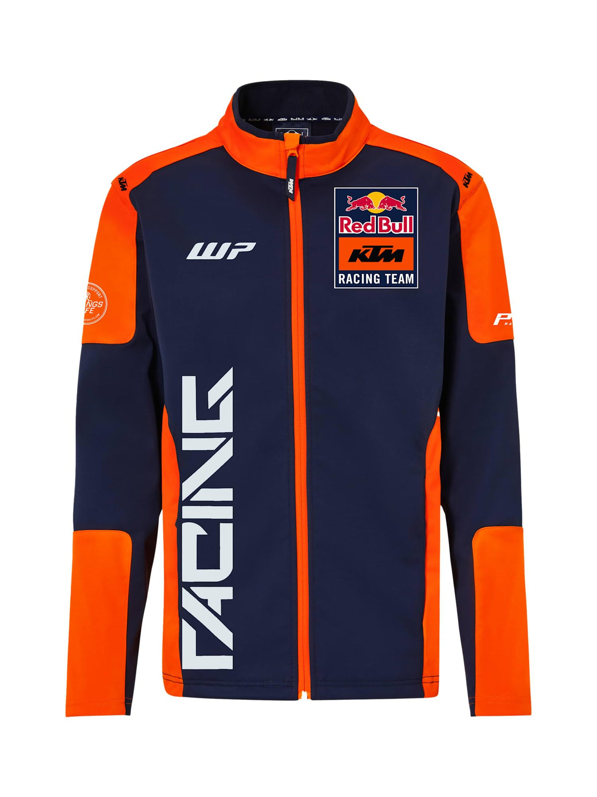 Red Bull - KTM Replica Team Softshell Jacket - Official Merchandise Racing Spirit - Men - S - Blue/Orange, blue/orange, M-4XL