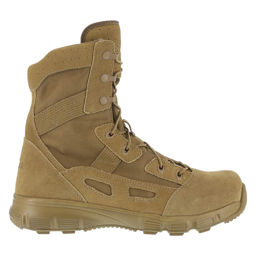Reebok Work Men's Hyper Velocity Construction Boot, Coyote, 4