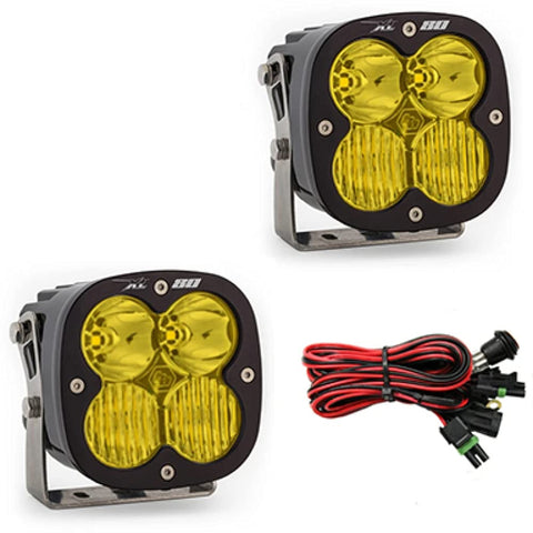 Baja Designs Led Light Pods Amber Lens Driving Combo Pattern Pair Xl80 Series
