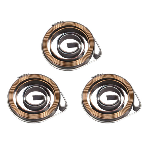 uxcell Drill Press Spring, Quill Feed Return Coil Spring Assembly, 2.2Ft Long, 36 x 6 x 0.65mm 3pcs
