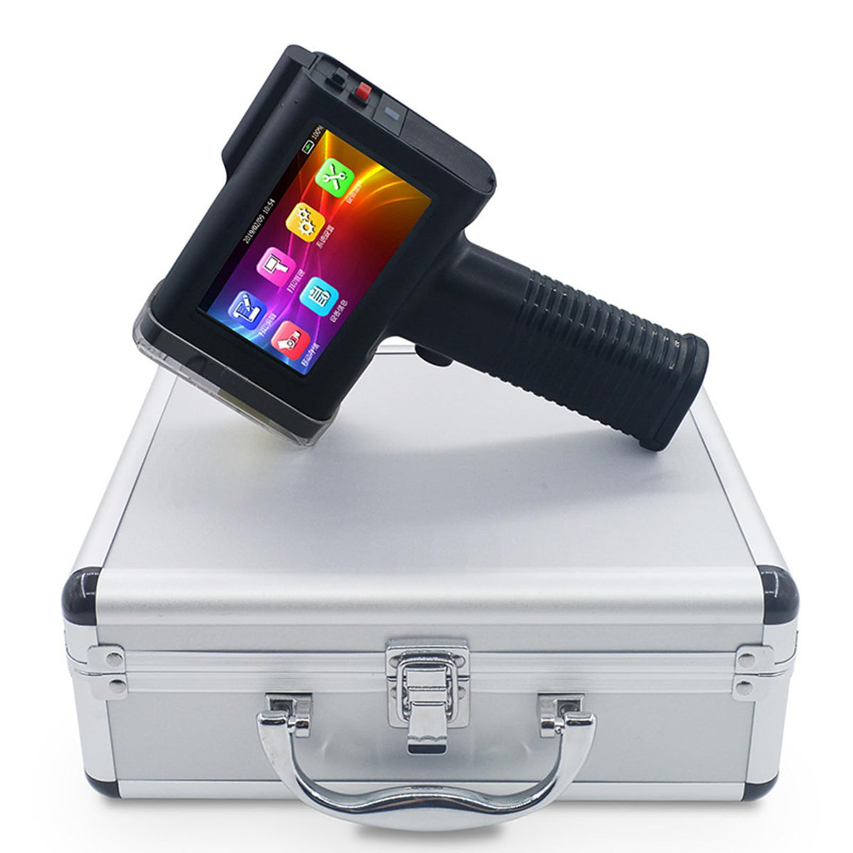 Handheld Portable Touch Screen Inkjet Printer Printing Height 2-25.4 mm, Used for Production Line Date Barcode Qr Code, Etc.