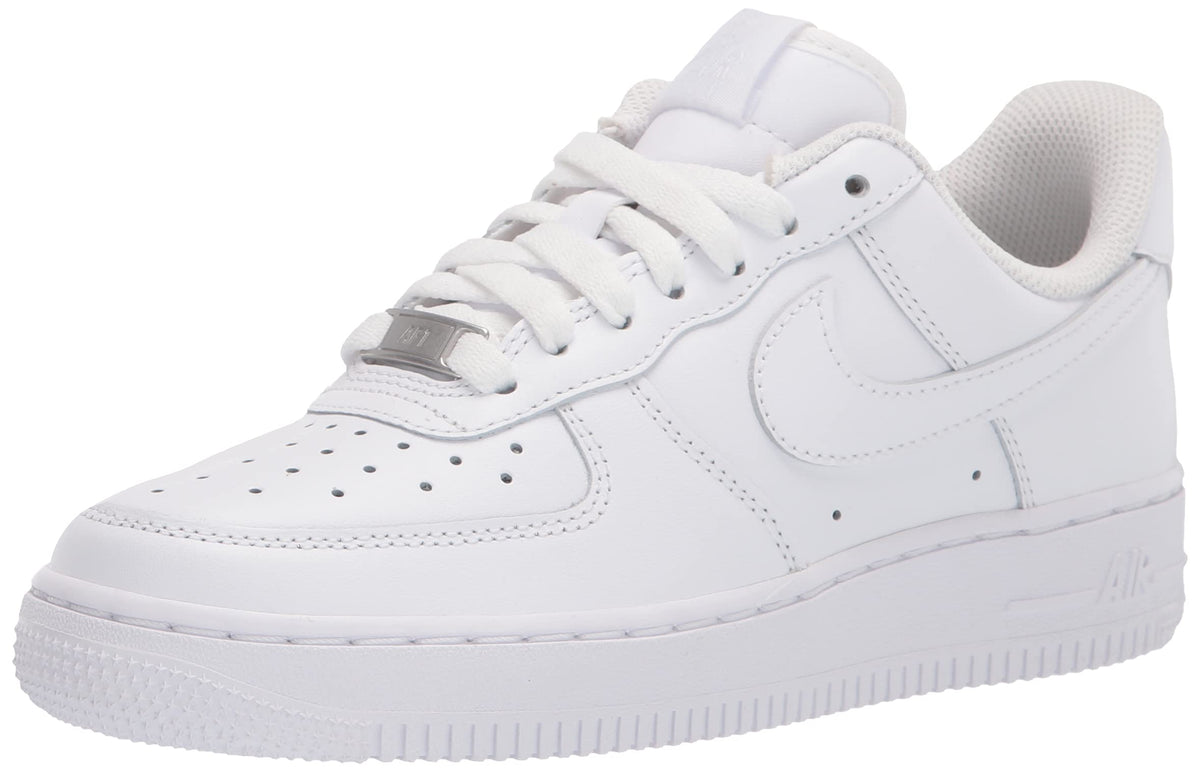 NIKE Women's Air Force 1 '07 Women's Shoe, White/White/White/White, 5.5 UK