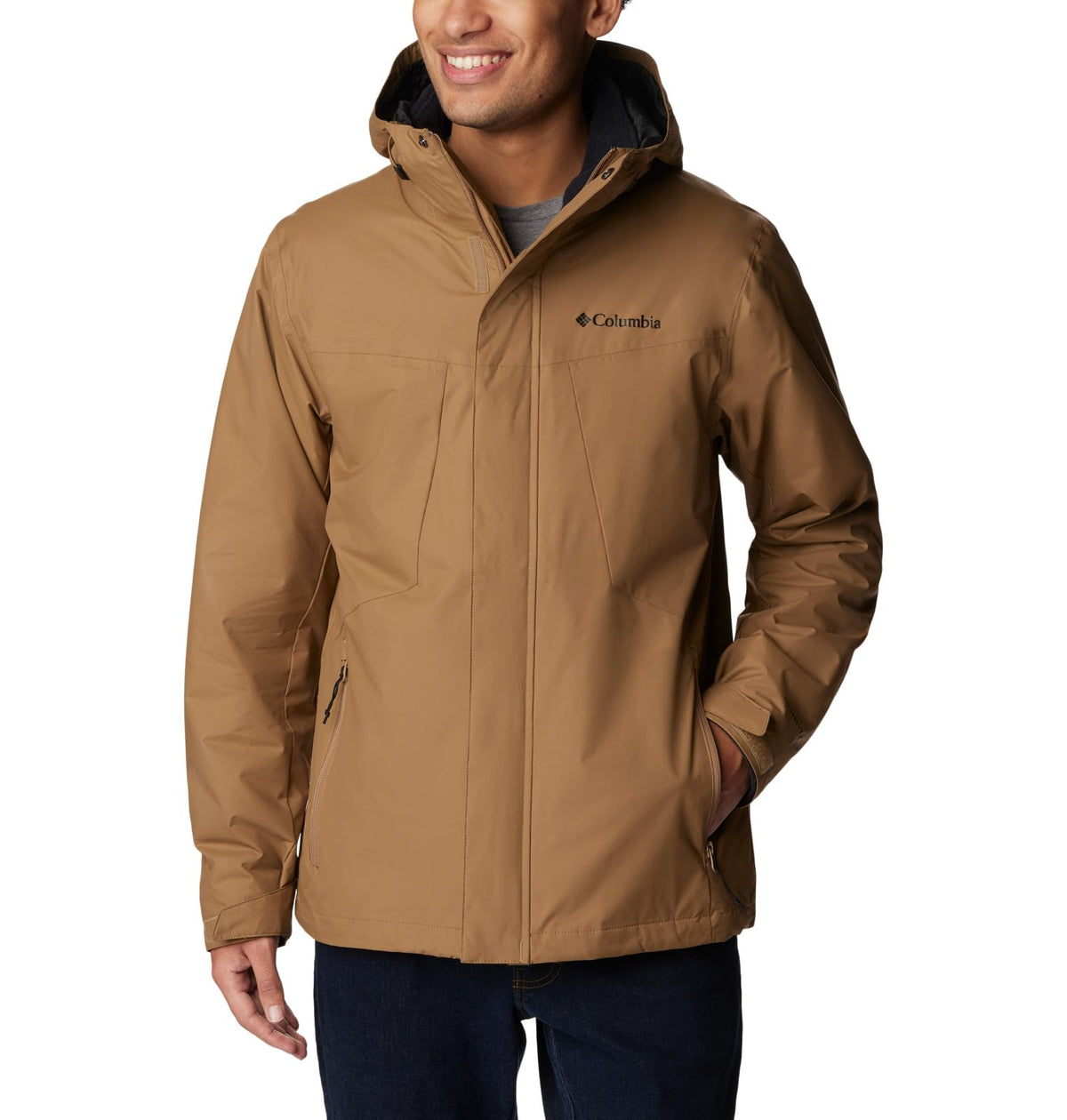 Columbia Men's Tunnel Falls Interchange Jacket, Delta, Large