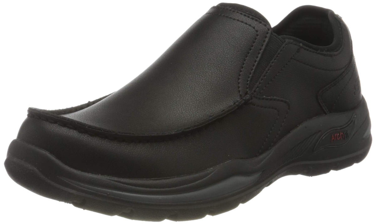 Skechers Arch Fit Motley - Hust Black 10 3E - Extra Wide