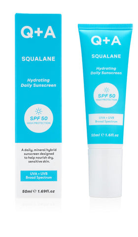 Q+A Squalane Sunscreen SPF 50, 50ml