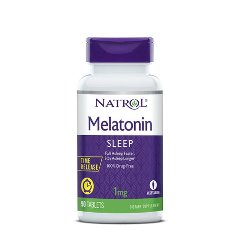 Melatonin - Time Release, 1 mg 90 tab (TWO PACK)