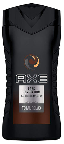 Axe Dark Temptation 3-in-1 Shower Gel & Shampoo for All-Day Freshness, Irresistible Fragrance and a Pleasant Shower, Dermatologically Tested 250 ml