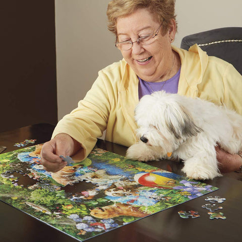 White Mountain Puzzles Rare Book Store - 1000 Piece Jigsaw Puzzle