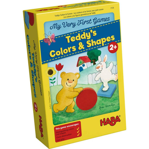 HABA My Very First Games - Teddy's Colors and Shapes (Made in Germany)