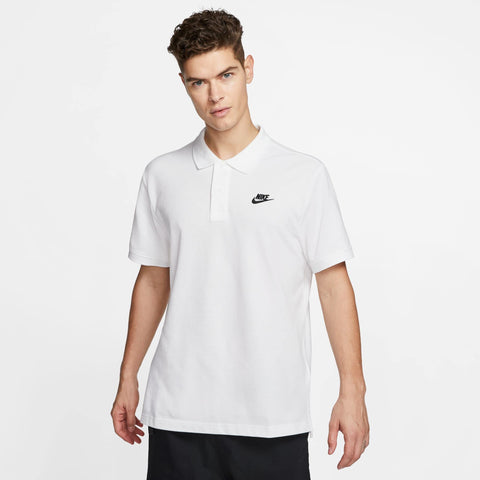 Nike Mens M NSW Ce Matchup Pq Polo Shirt, White/Black, S EU