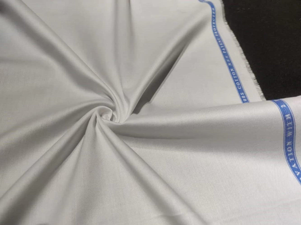 Zero Iron White Fine Wrinkle Resistant Giza Cotton Fabric 58" Wide [11661] Custom-Dyed