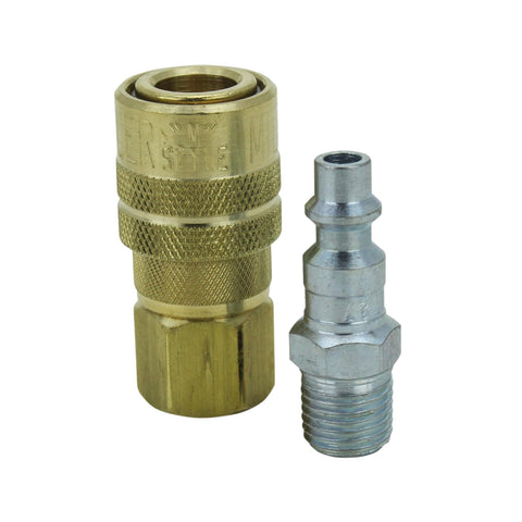 Milton S-711 1/4" NPT M Style Coupler and Plug