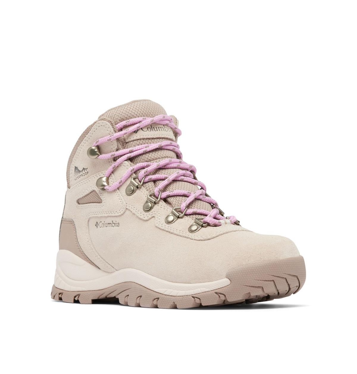 Columbia Women's Newton Ridge Plus Waterproof Amped, 2024 Dark Stone/Cosmos, 6
