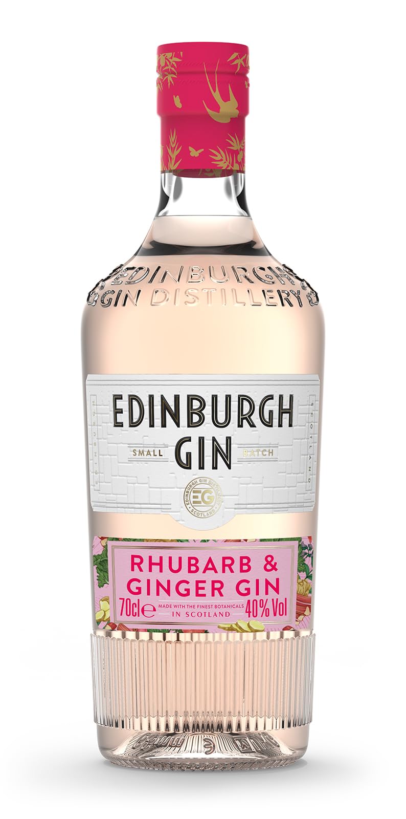 Edinburgh Gin Rhubarb and Ginger Pink Gin 70 cl (packaging may vary)