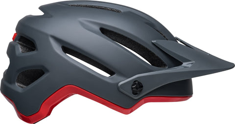 BELL 4Forty MIPS Adult Mountain Bike Helmet - Matte/Gloss Gray/Red (2023), Medium (55-59 cm)