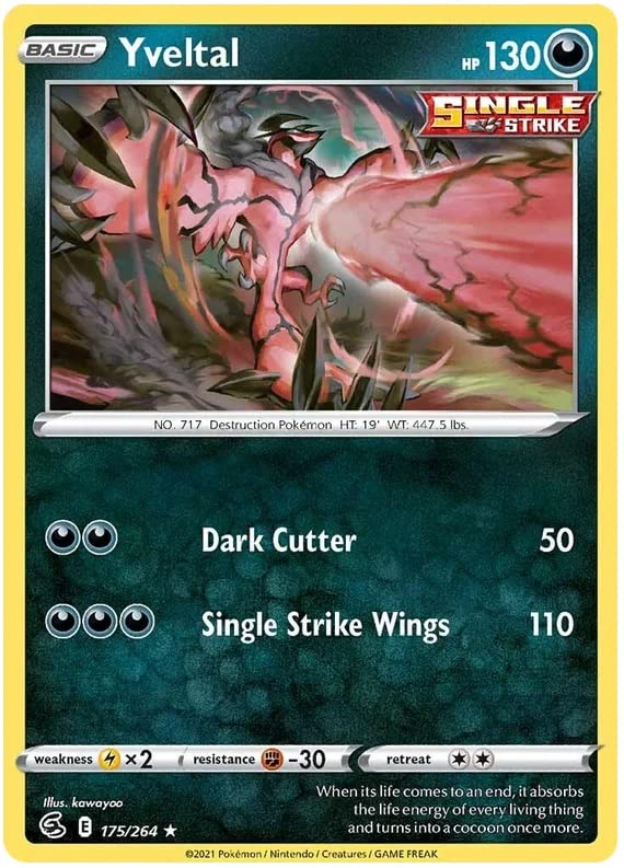 Yveltal - 175/264 - Rare - Sword & Shield - Fusion Strike