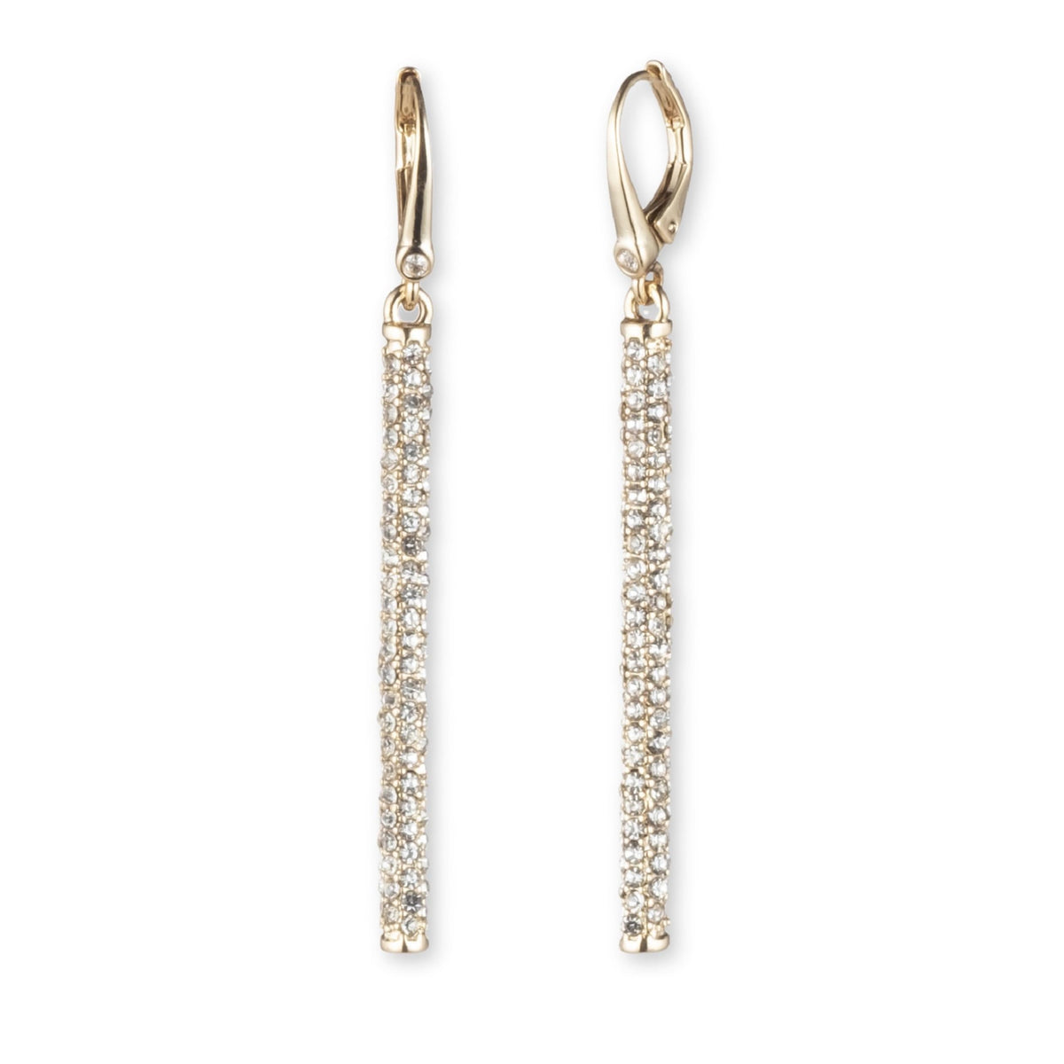 DKNY Womens Pave Linear Gold One Size