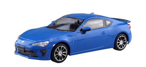 Aoshima Bunka Kyozai 1/32 The snap kit Series Toyota 86 Bright Blue-Painted Plastic Model 03-E