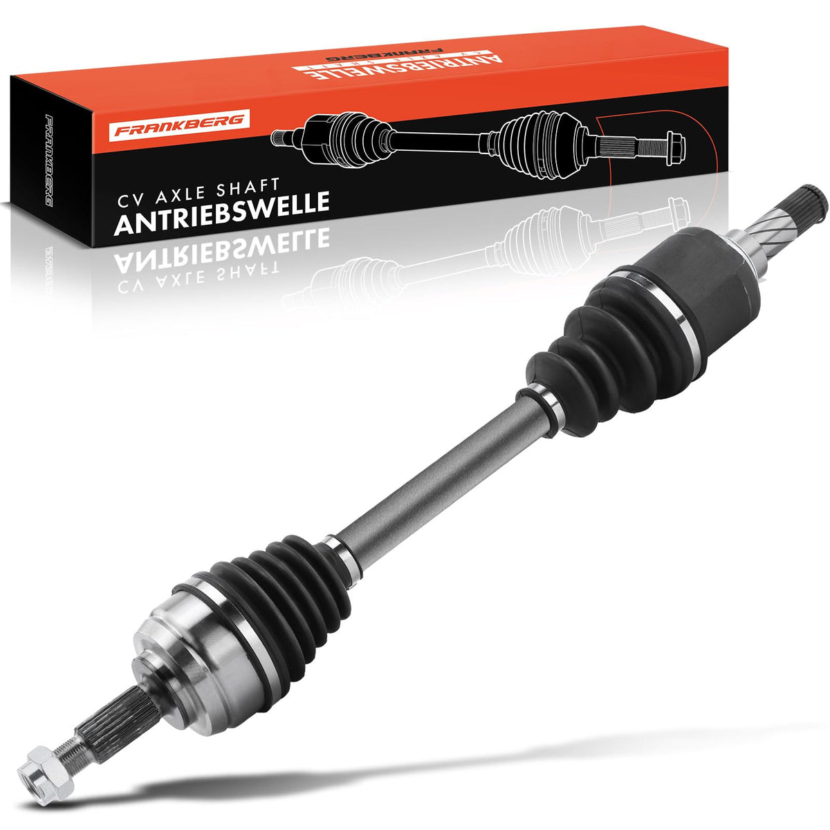 Frankberg 1x Drive Shaft Driver Axle Manual Transmission Front Axle Left Passenger Side Compatible with Duster HS 1.2L-1.6L 2010-2018 Duster Box 1.2L-1.6L 2011-Today Replace# 7701209990