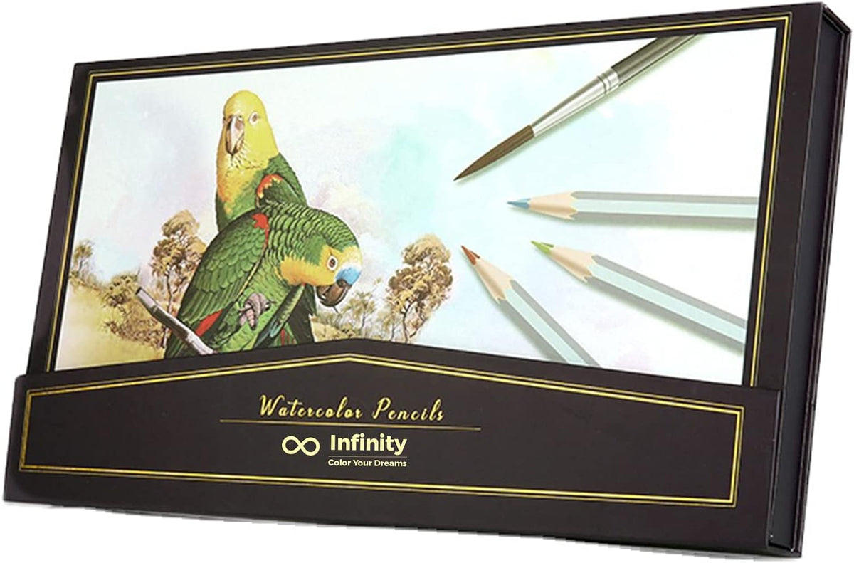 INFINITY gonomic triangular coloured pencils COLOR'PEPS STAR - x72 pens, Multicolor