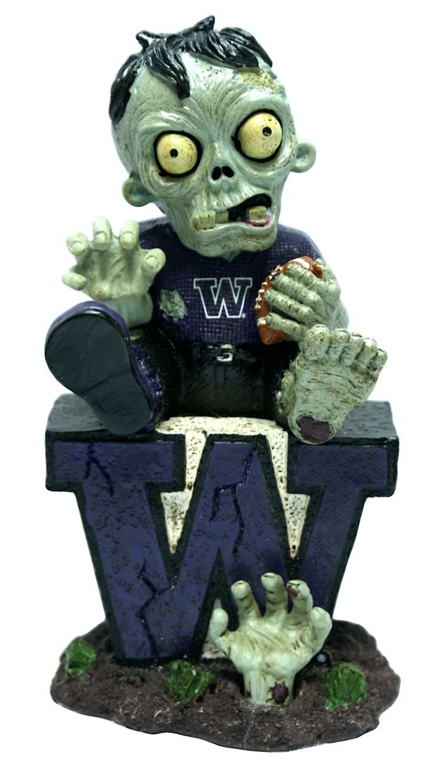 FOCO Washington Sitting On Logo Zombie With Football