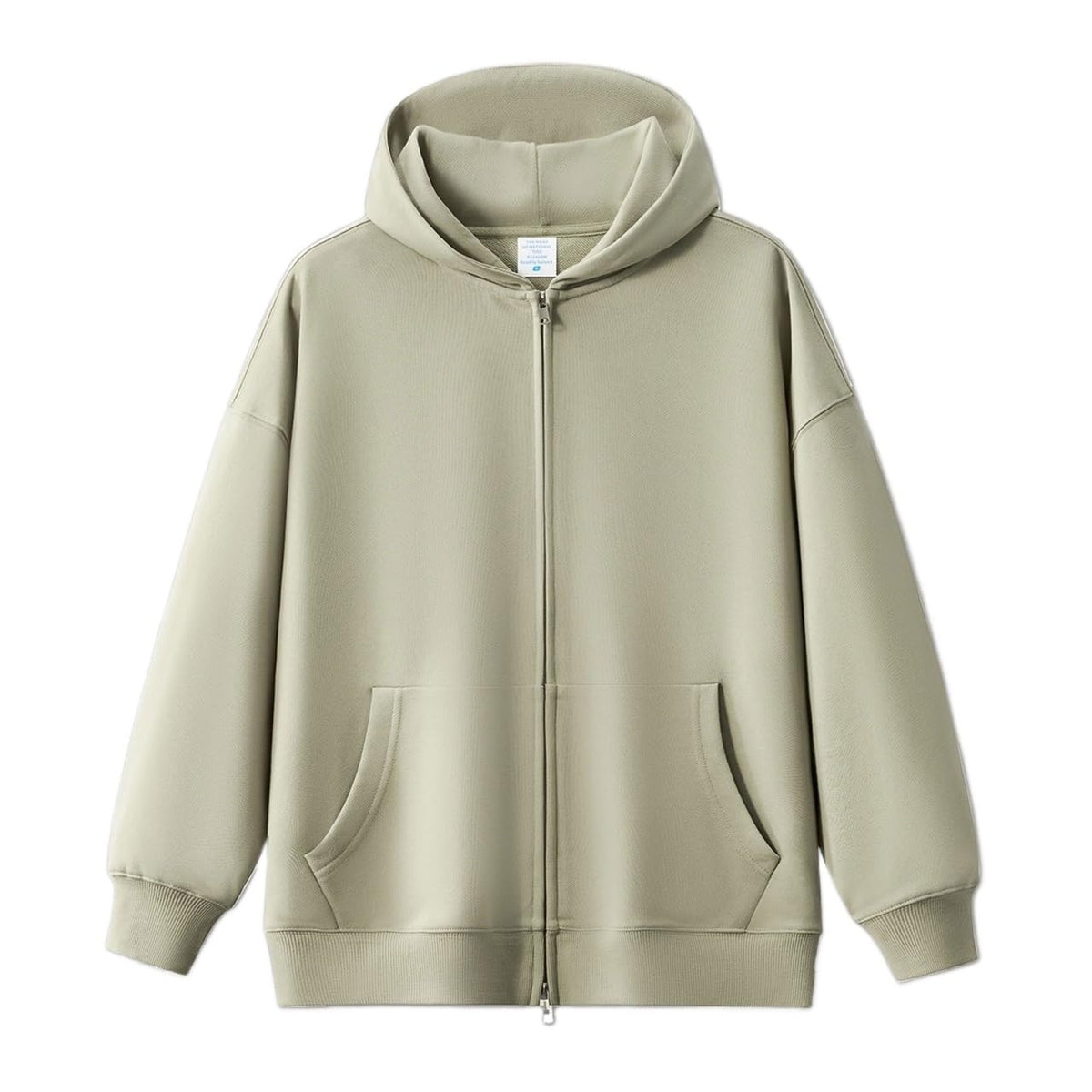 Men's Zipped Hoodie Unisex Hoodie Zip Up Hoodie Ideal for Casual and Sportswear Breathable Men's Hooded Jacket, Comfortable Zip Hoodie Hip Hop Couples Pullover Sportswear Men's Full Zip Hoody(Gray gre