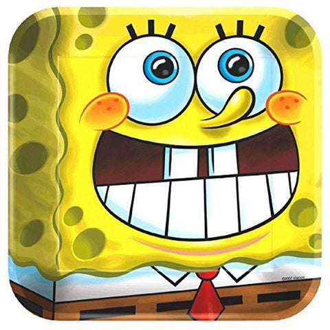 Classic Lunch Plates | SpongeBob Collection | Party Accessory