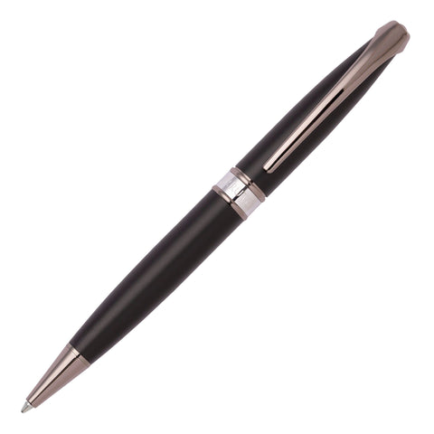 Cerruti 1881 Ballpoint Pen Abbey Matt Black | Iconic Writing Instrument | Blue Ink | Gift Box