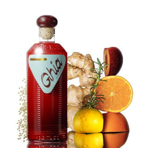 Ghia Non-Alcoholic ApÃƒÆ’Ã†â€™Ãƒâ€ Ã¢â‚¬â„¢ÃƒÆ’Ã¢â‚¬Å¡Ãƒâ€šÃ‚Â©ritif - 500ml | Botanical Mediterranean-Inspired Spirit Cocktail Mixer with Notes of Citrus, Rosemary & Bitter Herbs - Vegan, No Added Sugar, No Artificial Flavors, Caffeine-Free