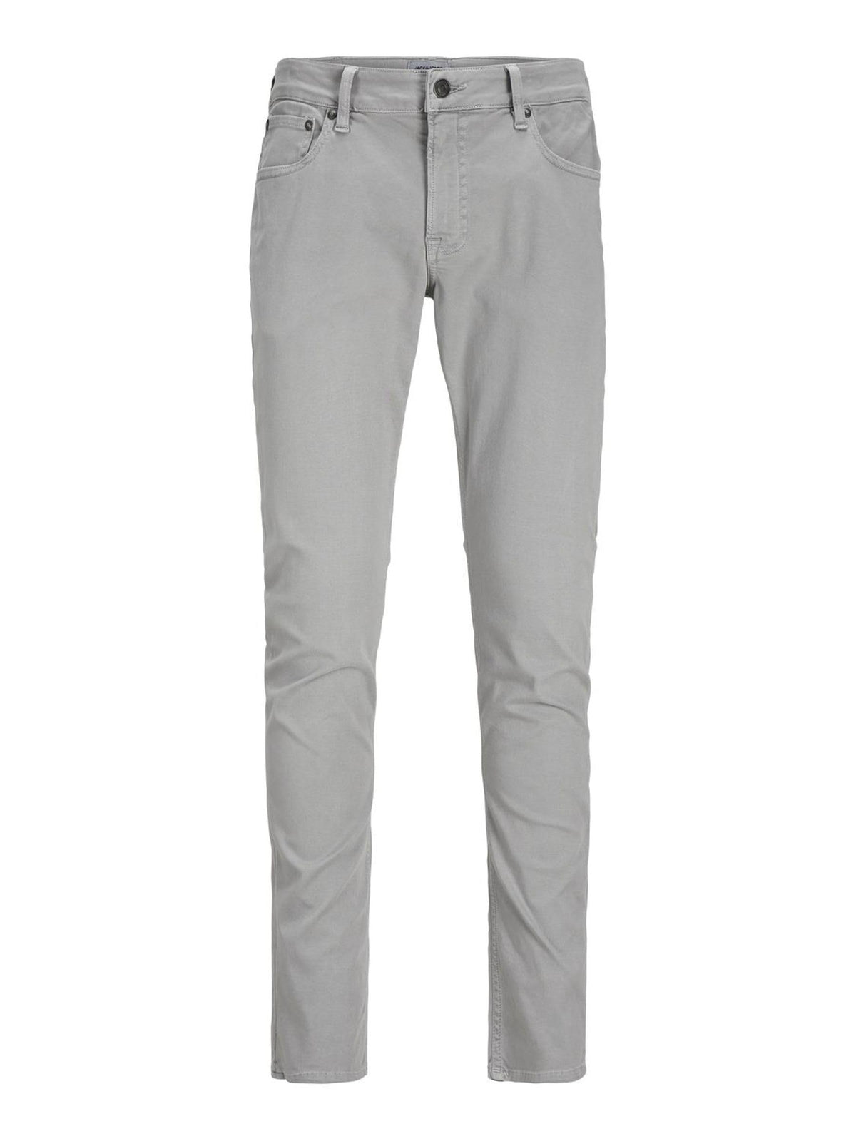 JACK & JONES Men's Jpstglenn Jjblaine Icon Sn Long-Sleeved Shirt, Ultimate Grey, 32 W/32 L