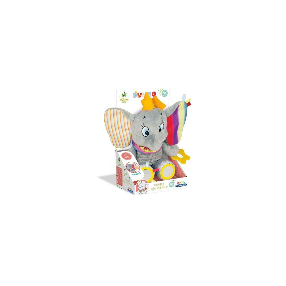 Clementoni 17297 Disney Dumbo Activity Plush
