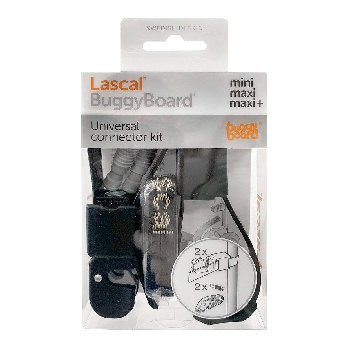 Lascal 19211 - Enganche Universal para Silla de Paseo, Multicolor