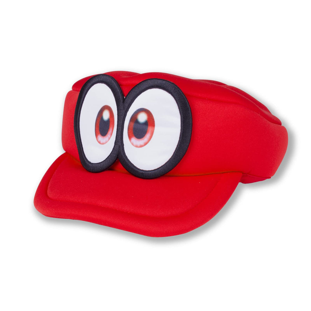 MAPLECOS Super Odyssey Red Hat 3D Raised Eyes Cappy Cap