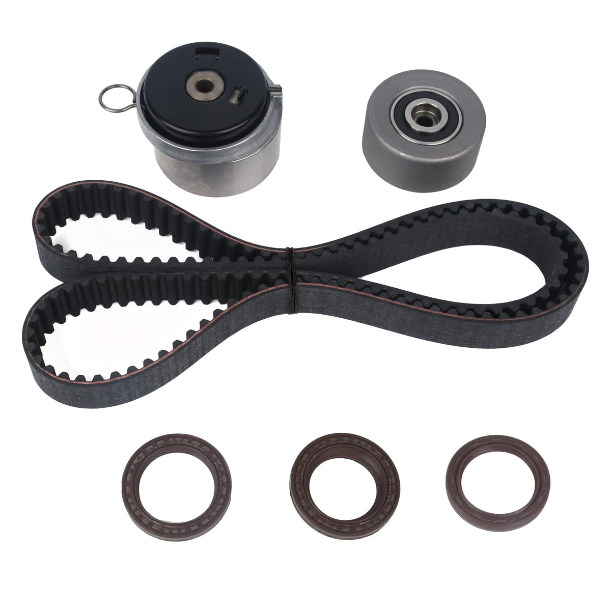 Autoround Timing Belt Kit Compatible with Chevy Cruze 2011-2015/ Cruze Limited 2016/ Sonic 2012-2018/ Aveo 2009-2011, Saturn Astra, Pontiac G3 1.6L 1.8L